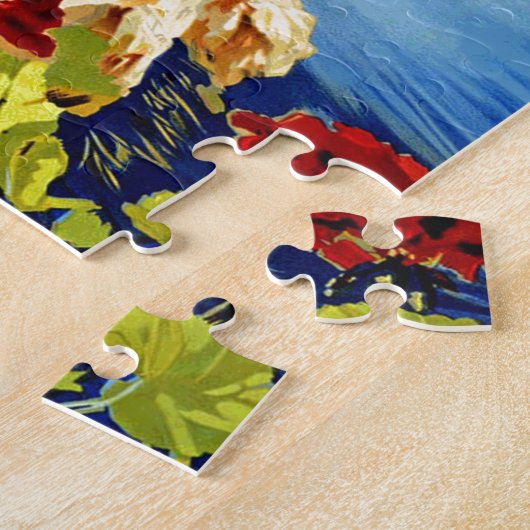 ヴィンテージアマルフィイタリアヨーロッパ ジグソーパズル (側面)