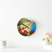 ヴィンテージアマルフィイタリアヨーロッパ ラウンド壁時計 (ホーム)