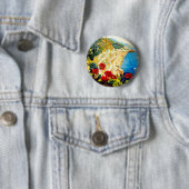 ヴィンテージアマルフィイタリアヨーロッパ 缶バッジ (インサイチュ)