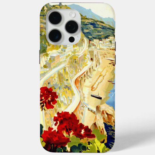 ヴィンテージアマルフィイタリアヨーロッパ Case-Mate iPhoneケース (裏面)