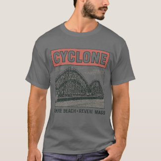 ヴィンテージアミューズメントパークCYCLONE REVEREビーチ・ REVE Tシャツ