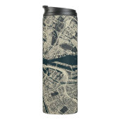 ヴィンテージアムステルダムの地図:レトロミニマル タンブラー (回転右)