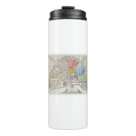 ヴィンテージアムステルダムレインボーマップ タンブラー