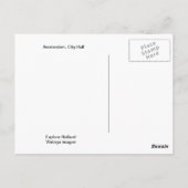 ヴィンテージアムステルダム,市役所 ポストカード (裏面)