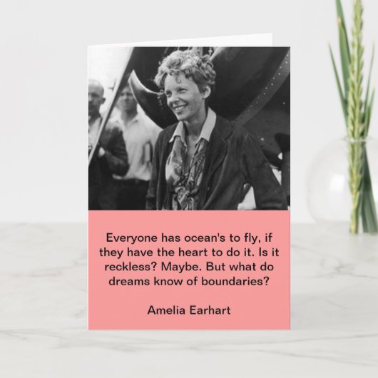 ヴィンテージアメリアアーハートフォトポートレート カード (正面)