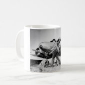 ヴィンテージアメリアアーハート写真 コーヒーマグカップ (正面左)