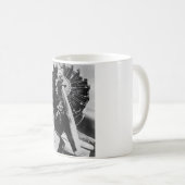 ヴィンテージアメリアアーハート写真 コーヒーマグカップ (正面右)