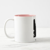 ヴィンテージアメリアアーハート写真 ツートーンマグカップ (左)