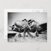 ヴィンテージアメリアアーハート写真 ポストカード (正面/裏面)