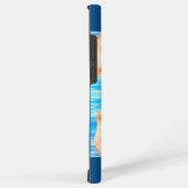 ヴィンテージアメリカのアラスカの母のホッキョクグマ SAMSUNG GALAXYケース (右側面)