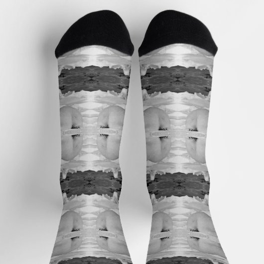 ヴィンテージアメリカのアラスカホッキョクグマ ソックス (上部)