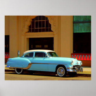 ヴィンテージアメリカのオートポスター ポスター