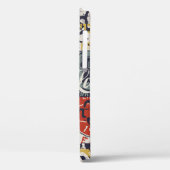 ヴィンテージアメリカの大学スポーツののバッジ Case-Mate iPhoneケース (裏面 / 左)