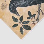 ヴィンテージアメリカクロウイラストレーションデクページ 薄葉紙 (詳細)