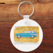 ヴィンテージアメリカシボク キーホルダー (正面)