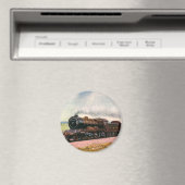 ヴィンテージアメリカンウェスト西フロンティア列車 マグネット (インサイチュ (食洗機))