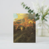 ヴィンテージアメリカンウェスト、オーバーランドトレイルバイジョンソン ポストカード (スタンド正面)