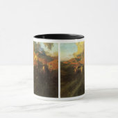 ヴィンテージアメリカンウェスト、オーバーランドトレイルバイジョンソン マグカップ (中央)