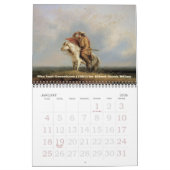 ヴィンテージアメリカンウェスト、西カウボーイズ カレンダー (1月 2026)