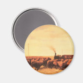 ヴィンテージアメリカンウェストNHトロッターで開催 マグネット (正面/裏面)