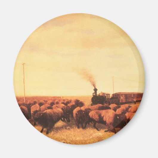 ヴィンテージアメリカンウェストNHトロッターで開催 マグネット (正面)