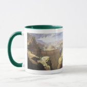 ヴィンテージアメリカンウエストアートグランドキャニオンバイリー マグカップ (左)