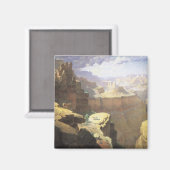 ヴィンテージアメリカンウエストアートグランドキャニオンバイリー マグネット (正面/裏面)