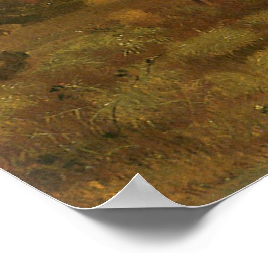 ヴィンテージアメリカンウエストアートバッファロー狩りバイウィマール ポスター (角)