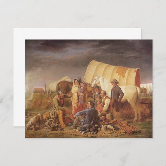 ヴィンテージアメリカンウエスト、アドバイスオンプレーリーバイラニー アドバイスカード (正面/裏面)