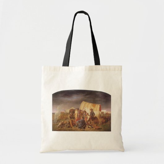 ヴィンテージアメリカンウエスト、アドバイスオンプレーリーバイラニー トートバッグ (正面)