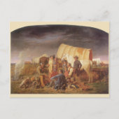 ヴィンテージアメリカンウエスト、アドバイスオンプレーリーバイラニー ポストカード (正面)