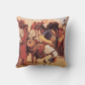 ヴィンテージアメリカンバッファローダンサー(Cassidy) クッション (裏面)