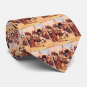 ヴィンテージアメリカンバッファローダンサー(Cassidy) ネクタイ (ロール)