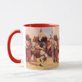 ヴィンテージアメリカンバッファローダンサー(Cassidy) マグカップ (左)