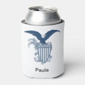 ヴィンテージアメリカンバルドイーグルスターズストライプシールド 缶クーラー (缶正面)