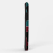 ヴィンテージアメリカンフットボール選手アートワーク Case-Mate iPhoneケース (裏面/右)
