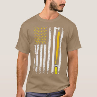 ヴィンテージアメリカンフラッグクラフトビアブルワリービールラブ Tシャツ