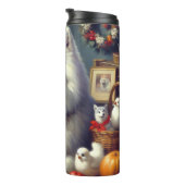 ヴィンテージアメリカン絵を描エスキモ タンブラー (回転右)