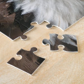 ヴィンテージアメリカン・イーグル付き米国国旗 ジグソーパズル (側面)