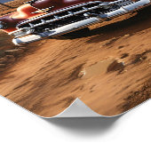 ヴィンテージアメリカーデジタルプリント ポスター (角)