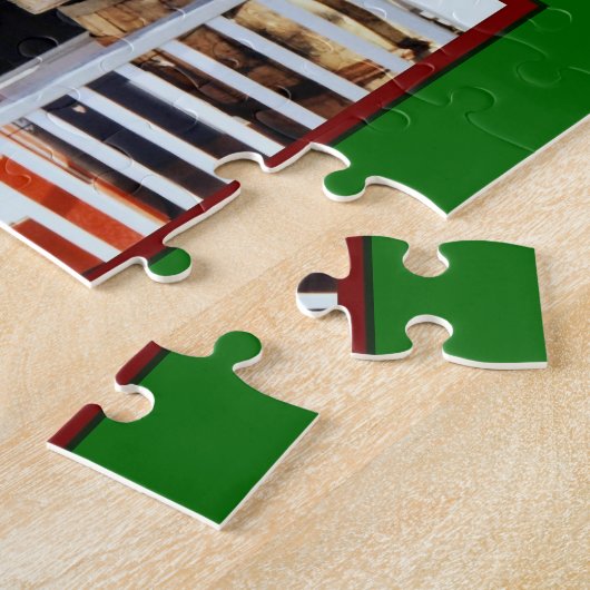 ヴィンテージアメリカーナクリスマスジグソーパズル ジグソーパズル (側面)