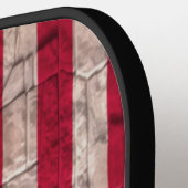 ヴィンテージアメリカーナ国旗 ピックルボールラケット (左詳細)