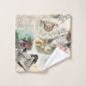 ヴィンテージアメリカーナ バスタオルセット (ウォッシュタオル)