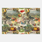 ヴィンテージアメリカーナ ラッピングペーパーシート (正面2)