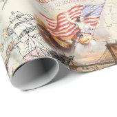 ヴィンテージアメリカーナ ラッピングペーパー (ロールコーナー)