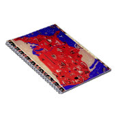 ヴィンテージアメリカ合衆国旅行局地図 ノートブック (右側)