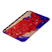 ヴィンテージアメリカ合衆国旅行局地図 マグネット (左側)