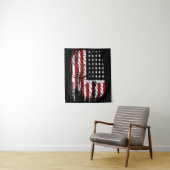 ヴィンテージアメリカ国旗のタペストリー タペストリー (インサイチュ)