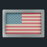 ヴィンテージアメリカ国旗のベルトバックルギフト 長方形ベルトバックル<br><div class="desc">ヴィンテージスタイルアメリカ飾国旗このベルトバックル。そのデザインはオリジナル芸術だ。</div>