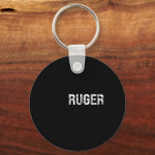 ヴィンテージアメリカ国旗のレトロルガーUSAファミリーマッチ キーホルダー (正面)